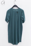 Boris Bidjan Saberi Cotton Short Sleeve T-shirt TS2.1 F0501T-HZ Seaweed